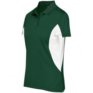Ladies Championship Golf Shirt - Dark Green Only