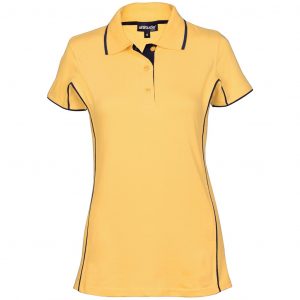 Ladies Denver Golf Shirt  - Yellow Only