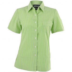 Ladies Short Sleeve Drew Shirt  - Lime Only