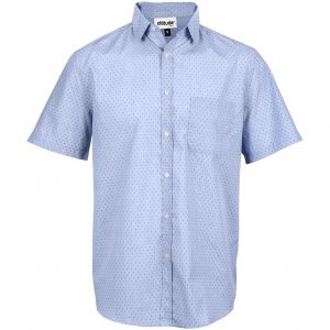 Mens Short Sleeve Duke Shirt  - Light Blue Only