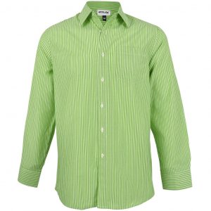 Mens Long Sleeve Drew Shirt  - Lime Only