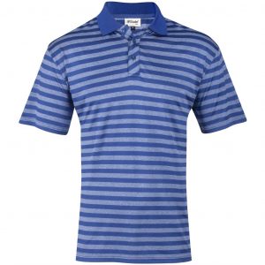 Mens Drifter Golf Shirt  - Blue Only