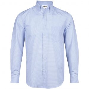 Mens Long Sleeve Earl Shirt  - Sky Blue Only