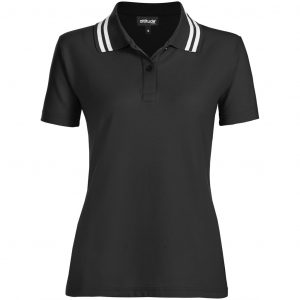 Ladies Griffon Golf Shirt  - Black Only