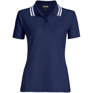 Ladies Griffon Golf Shirt  - Navy Only