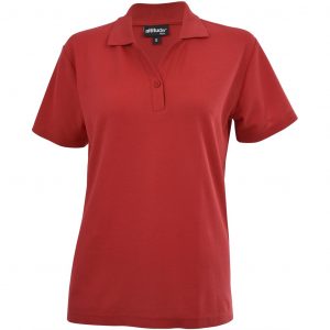 Ladies Melrose Heavyweight Golf Shirt  - Red Only