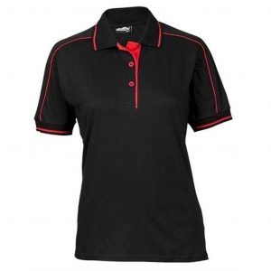 Ladies Trendsetter Golfer - Black Red Only