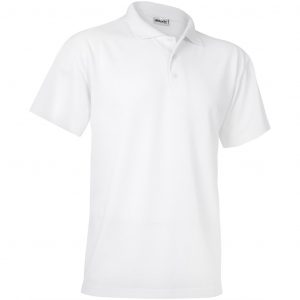 Mens Melrose Heavyweight Golf Shirt  - White Only
