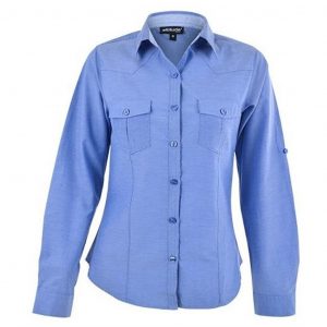 Ladies Ruby Blouse - Light Blue Only