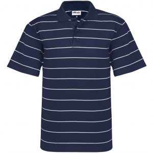 Mens Stinger Golf Shirt  - Navy Only