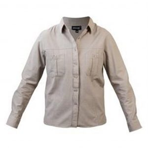 Tracker Long Sleeve Blouse  - Stone Only