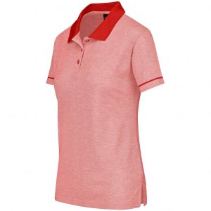 Ladies Verge Golf Shirt  - Red Only