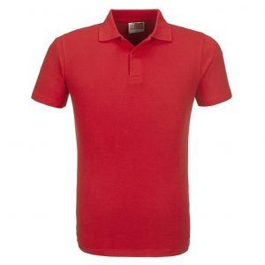Mens First Golf Shirt - Red Only