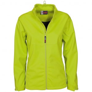 Ladies Cromwell Softshell Jacket  - Lime Only