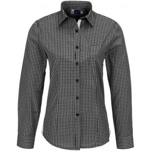 Ladies Long Sleeve Kenton Shirt - Black Only