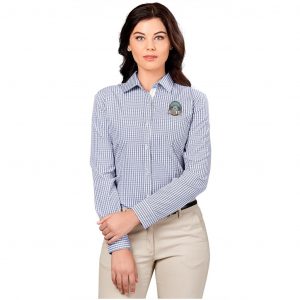 Ladies Long Sleeve Kenton Shirt - Light Blue Only