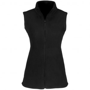 Ladies Yukon Micro Fleece Bodywarmer  - Black Only
