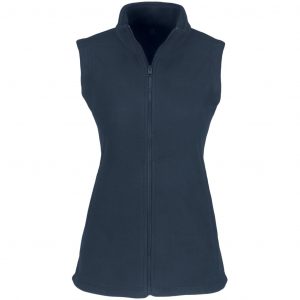 Ladies Yukon Micro Fleece Bodywarmer  - Navy Only