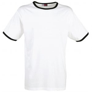 Mens Adelaide Contrast T-Shirt - Black Only