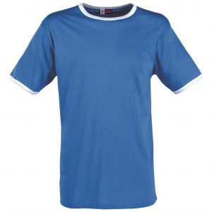 Mens Adelaide Contrast T-Shirt  - Light Blue Only