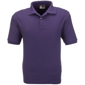 Mens Boston Golf Shirt  - Purple Only