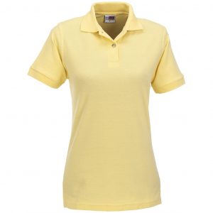 Ladies Boston Golf Shirt  - Yellow Only