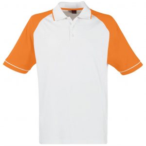 Mens Sydney Golf Shirt  - Orange Only