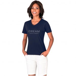 Ladies Super Club 165 V-Neck T-Shirt