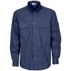 Mens Long Sleeve Phoenix Shirt  - Navy Only