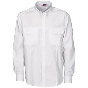 Mens Long Sleeve Phoenix Shirt  - White Only