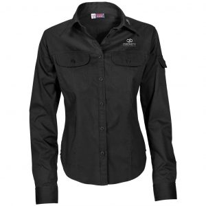 Ladies Long Sleeve Phoenix Shirt  - Black Only