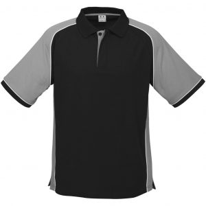 Mens Nitro Golf Shirt  - Grey Only
