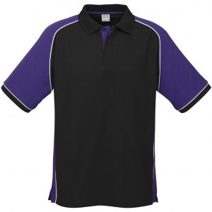 Mens Nitro Golf Shirt  - Purple Only