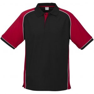 Mens Nitro Golf Shirt  - Red Only