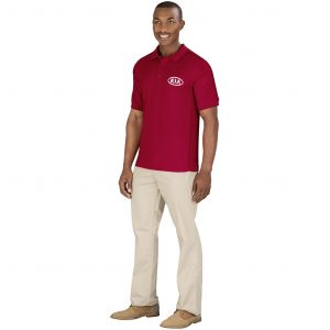 Mens Resort Golf Shirt  - Red Only