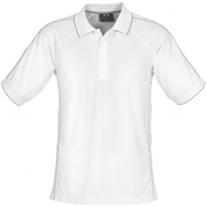 Mens Resort Golf Shirt  - White Only