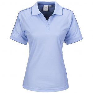 Ladies Resort Golf Shirt  - Light Blue Only