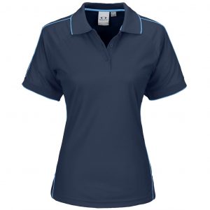 Ladies Resort Golf Shirt  - Navy Only