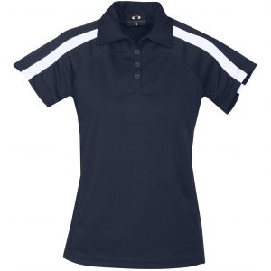 Ladies Monte Carlo Golf Shirt  - Navy Only