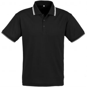 Mens Cambridge Golf Shirt - Black Only