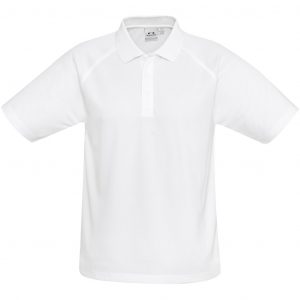 Mens Sprint Golf Shirt - White Only