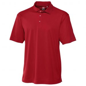 Mens Genre Golf Shirt  - Red Only