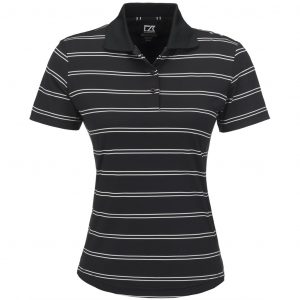 Ladies Hawthorne Golf Shirt  - Black Only