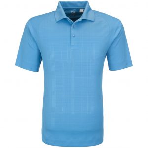 Mens Sullivan Golf Shirt  - Light Blue Only
