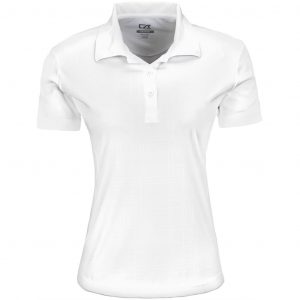 Ladies Sullivan Golf Shirt  - White Only