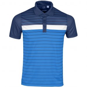 Mens Skyline Golf Shirt  - Navy Only