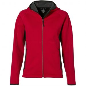 Ladies Ferno Bonded Knit Jacket  - Red Only