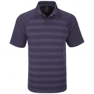 Mens Shimmer Golf Shirt  - Purple Only