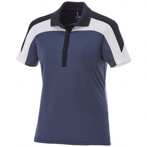 Ladies Vesta Golf Shirt  - Navy Only