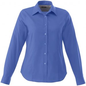 Ladies Long Sleeve Wilshire Shirt  - Royal Blue Only